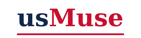 US Muse company logo featuring minimalist typography in a clean professional design.